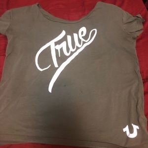True Religion Green Shirt